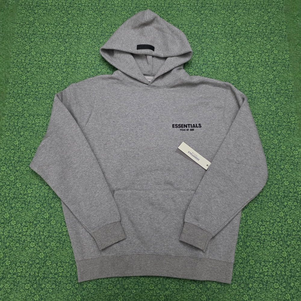 Essentials Dark Oatmeal Hoodie Unisex